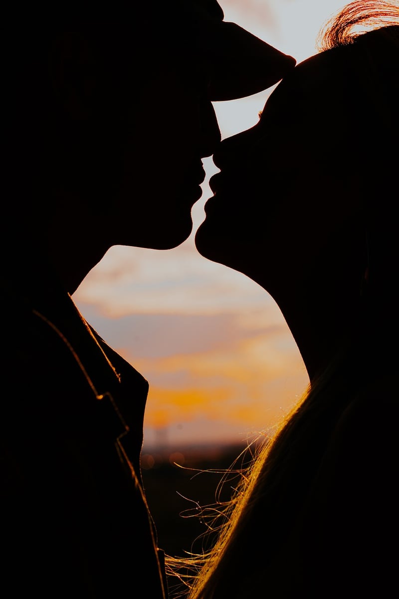 Couple at sunset